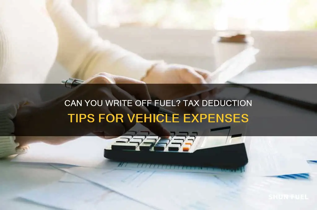 can you write off fuel