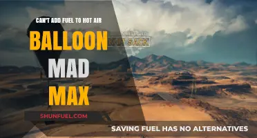 Why Hot Air Balloons in Mad Max Can't Use Fuel for Lift