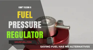 Why Cleaning a Fuel Pressure Regulator Is Not Recommended