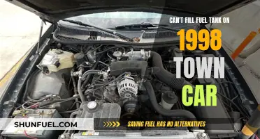 Troubleshooting a 1998 Town Car That Won't Fill Fuel Tank