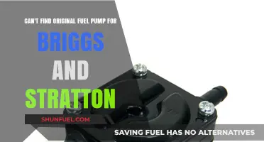 Where to Find Original Briggs and Stratton Fuel Pumps: A Guide