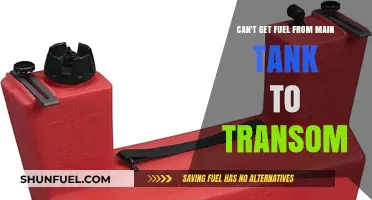 Troubleshooting Fuel Flow: Solving Main Tank to Transom Delivery Issues