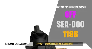 Troubleshooting Sea-Doo 1196 Fuel Selection Switch Stuck: Quick Fixes
