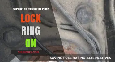 Troubleshooting Silverado Fuel Pump Lock Ring Installation: Common Issues & Fixes