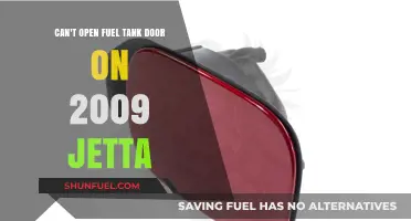 Troubleshooting Stuck Fuel Tank Door on 2009 Volkswagen Jetta