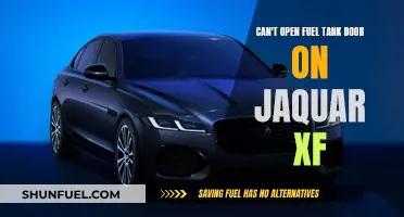How to Open a Stuck Fuel Door on a Jaguar XF