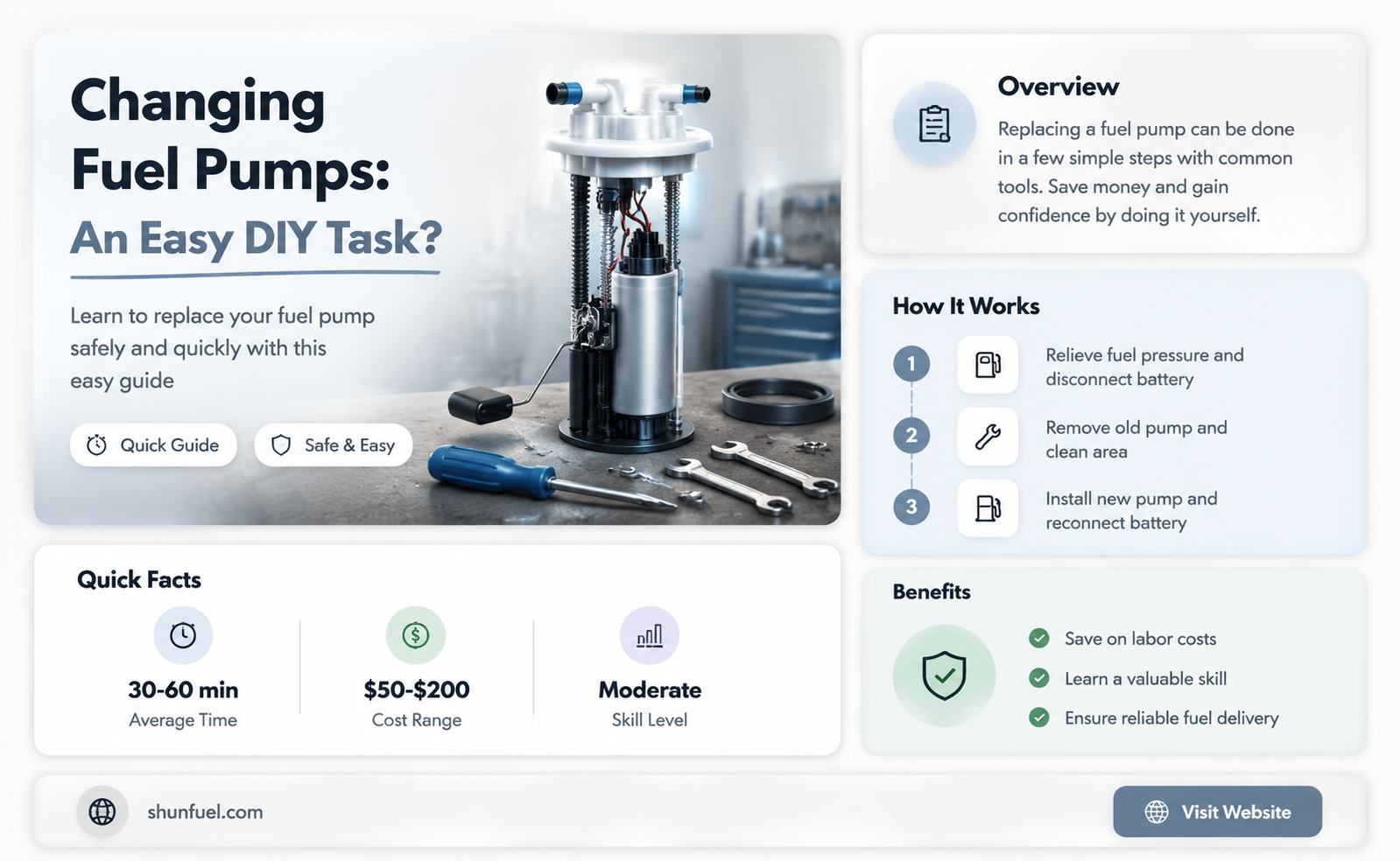 are fuel pumps easy to change