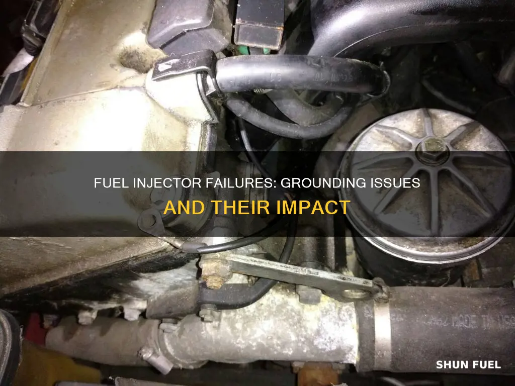 could a fuel injector not work because of grounding