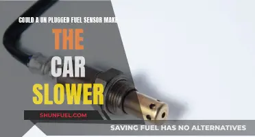 Unplugged Fuel Sensor: Could It Slow Down Your Ride?