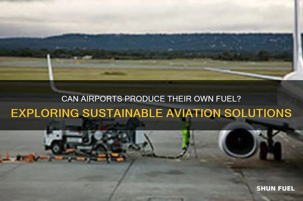 could airports make fuel
