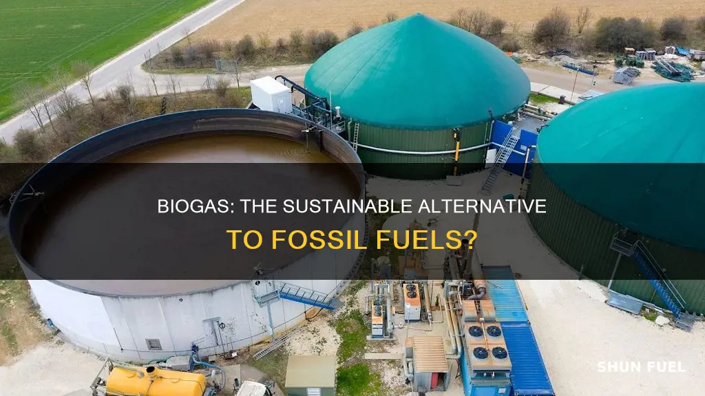 could biogas replace fossil fuel