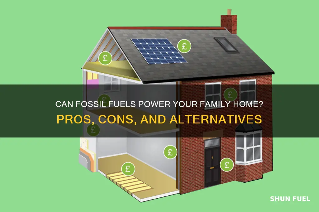 could fossil fuels be used in a family home