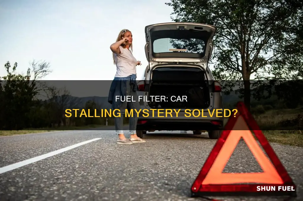 could fuel filter cause car to stall out at start