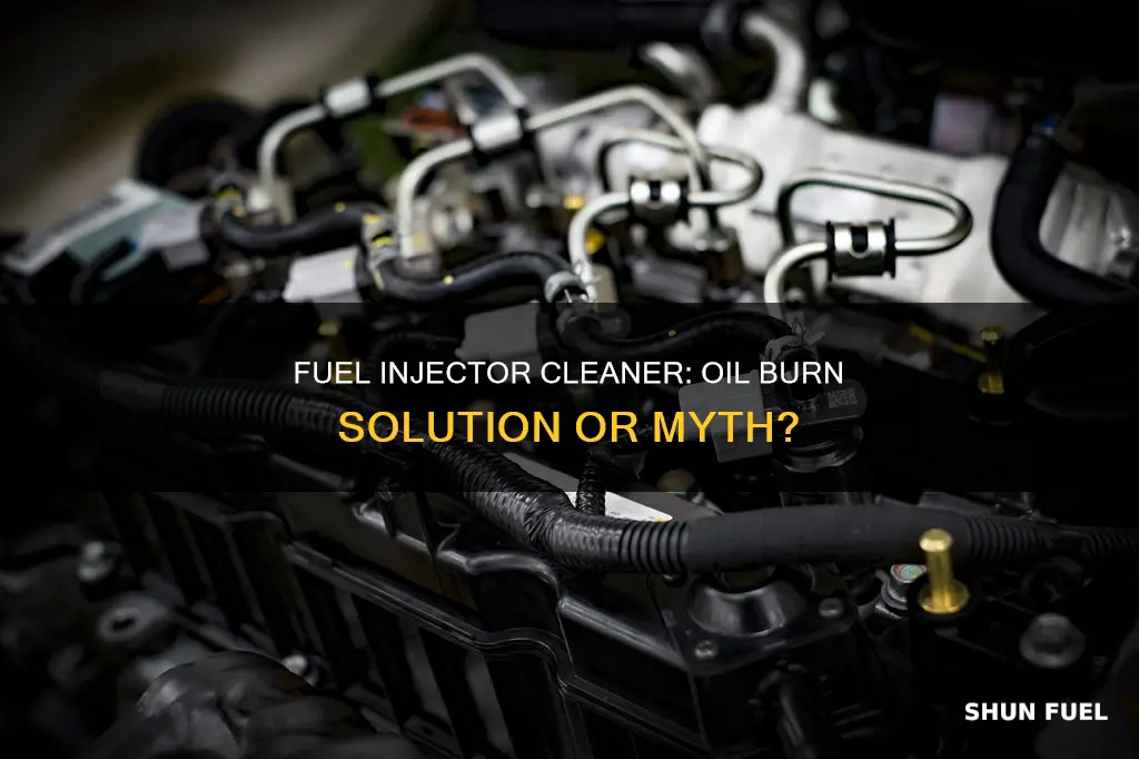 could fuel injector cleaner cause your car to burn oil