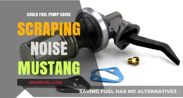 Could a Faulty Fuel Pump Cause Scraping Noise in Mustang?
