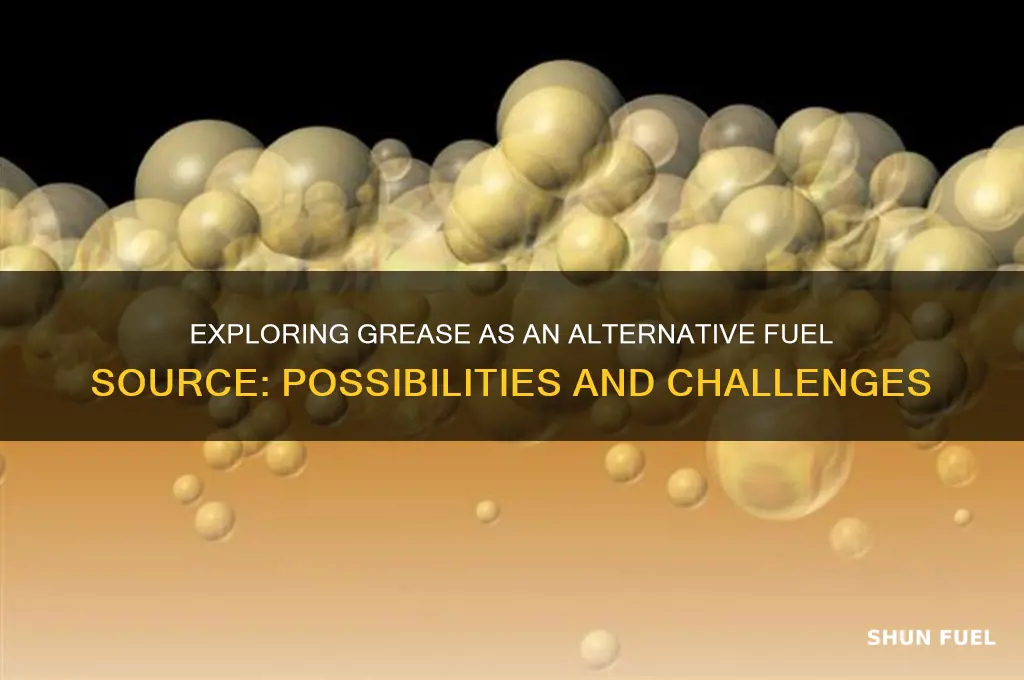 could grease be used as fuel