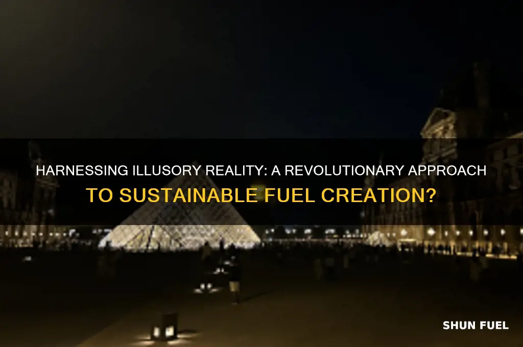 could i use illusory reality to make fuel