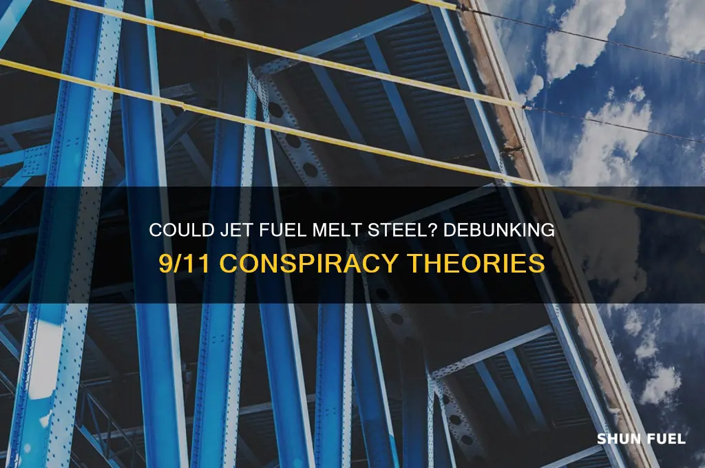 could jet fuel melt steel
