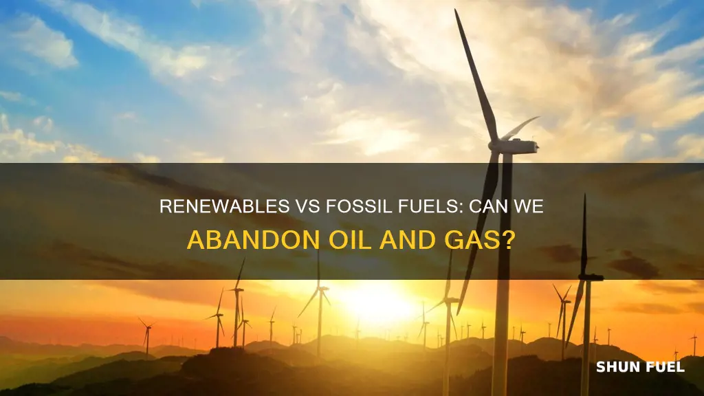could renewables completely replace fossil fuels ucl