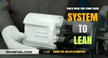 Weak Fuel Pump: A Hidden Culprit Behind Lean Engine Conditions?