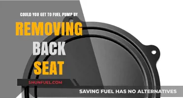 Accessing Fuel Pump: Can Removing the Back Seat Help?