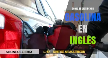 Fueling Up: The Essential Phrase for Gasoline in English
