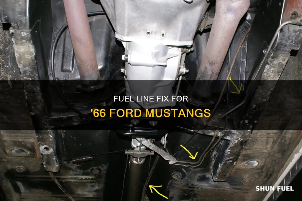 did 1966 ford mustang fuel line
