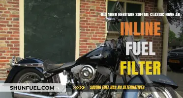 Where Was the Fuel Filter on the 1989 Heritage Softail Classic?