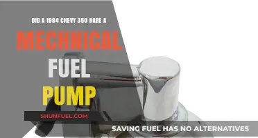 Chevy 350 Mechanical Fuel Pump: 1994 Model Insights