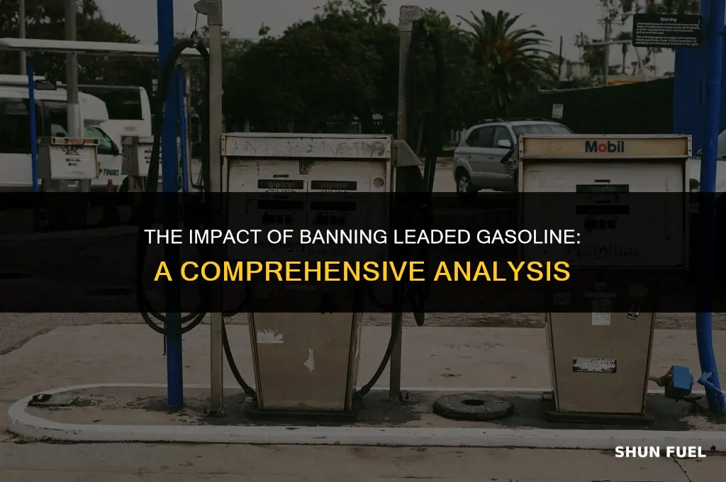 did banning leaded gasoline do anything