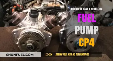 Chevy CP4 Fuel Pump Recall: What You Need to Know