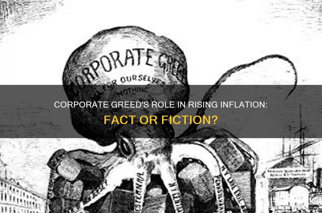 did corporate greed fuel inflation