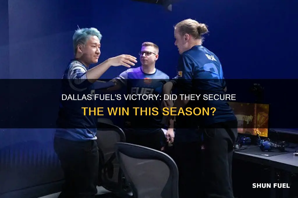 did dallas fuel win