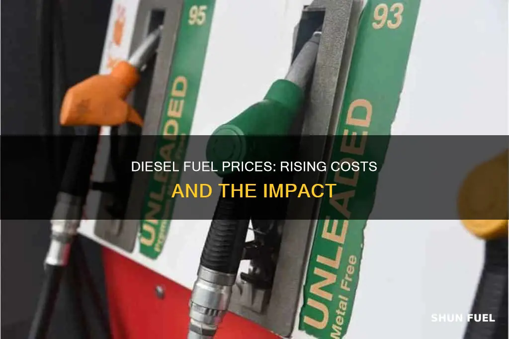 did diesel fuel go up