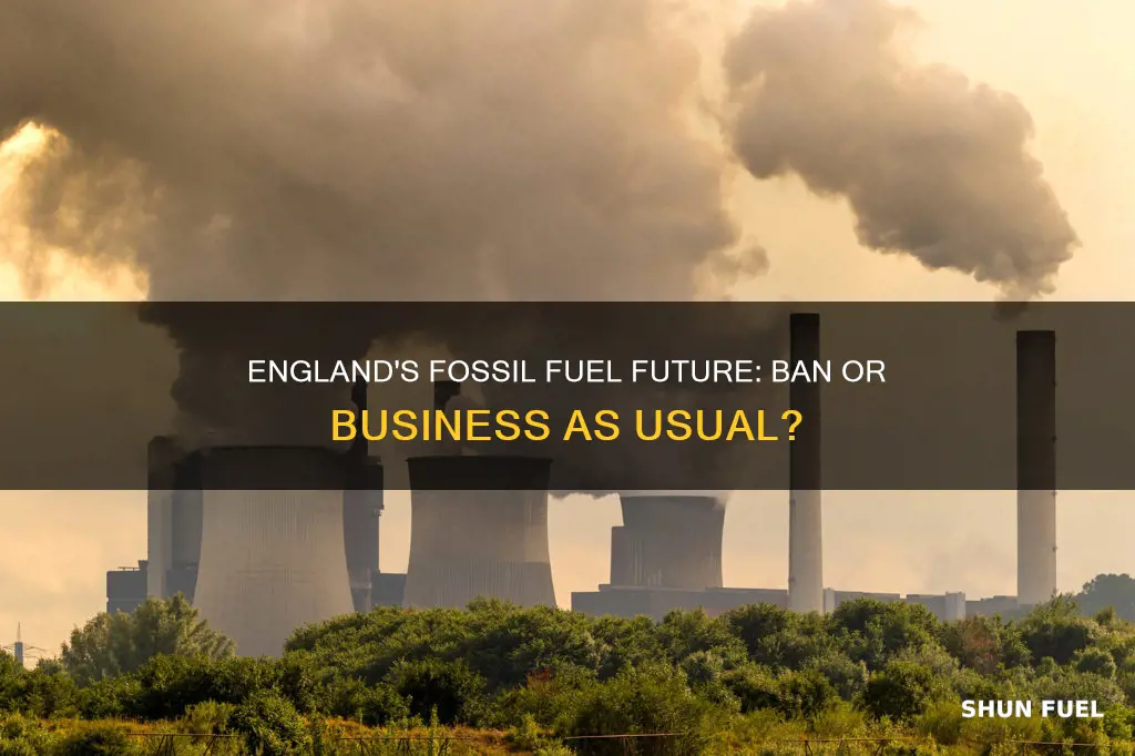 did england ban fossil fuels