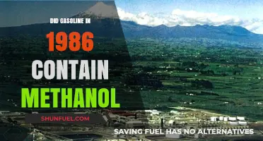 Exploring the Fuel Composition of 1986: Gasoline and Methanol