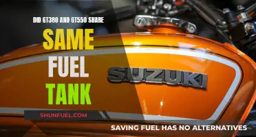 Fuel Tank Sharing Between GT380 and GT550