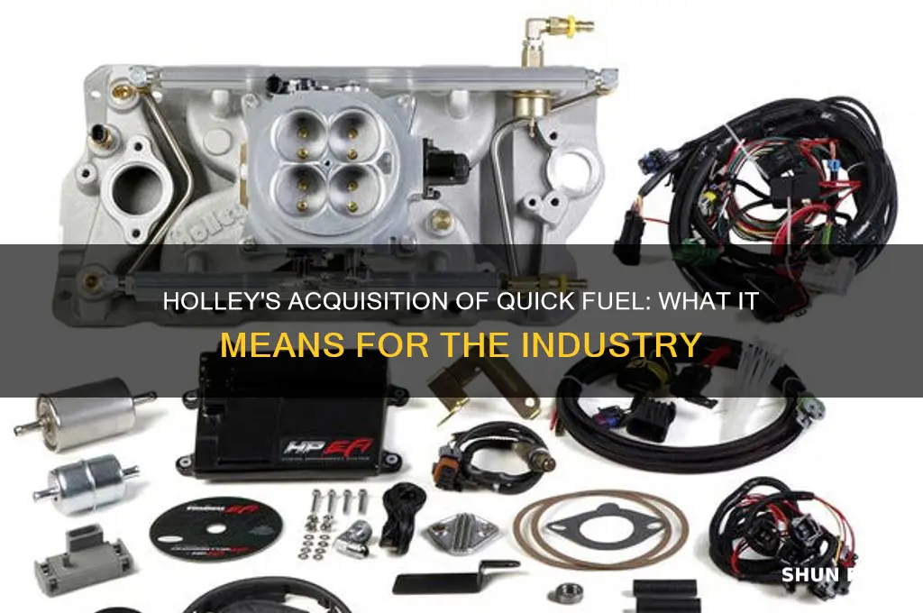 did holley buy quick fuel