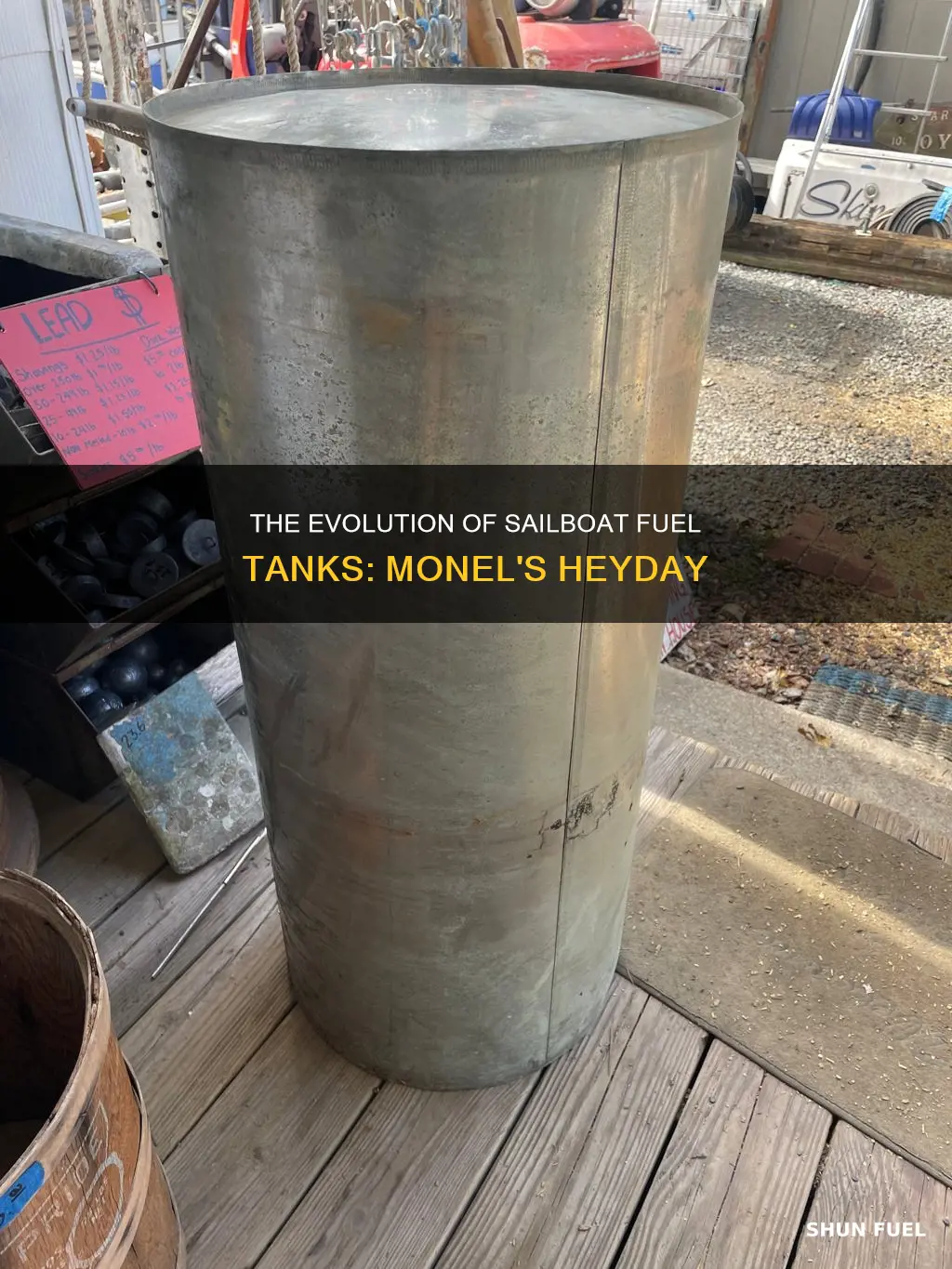 did many sailboats have monel fuel tanks