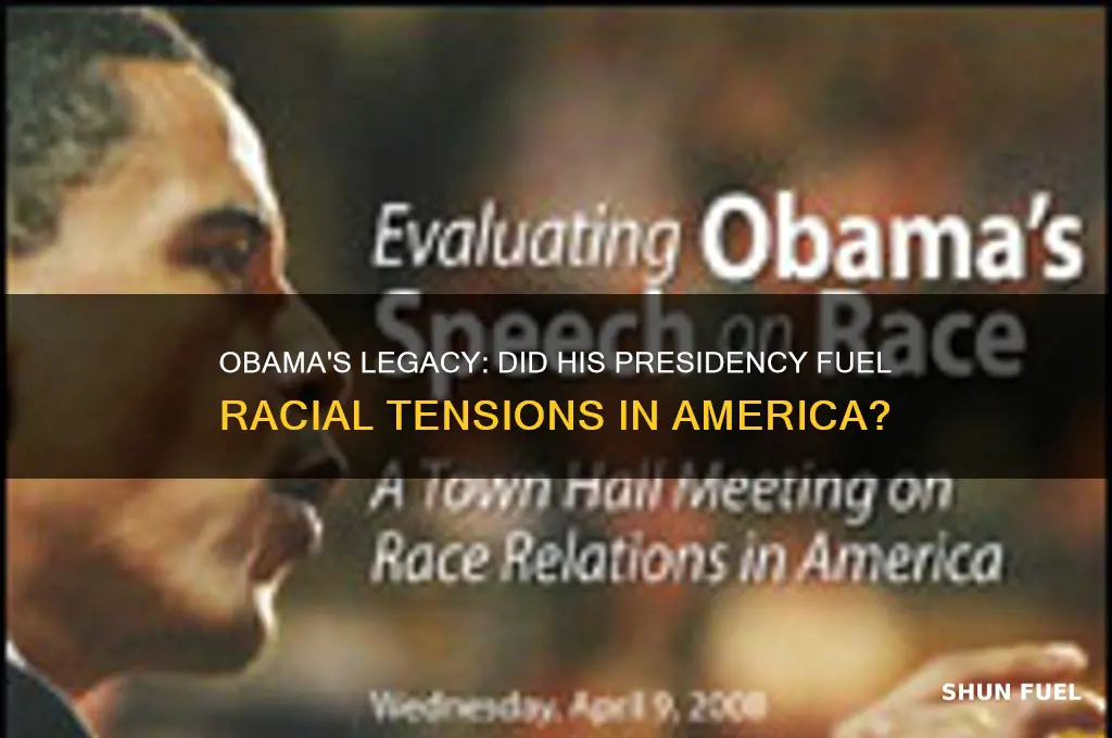 did obama fuel race