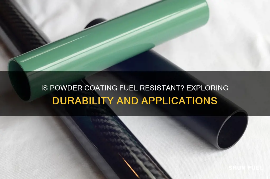 did powder coating fuel resistant