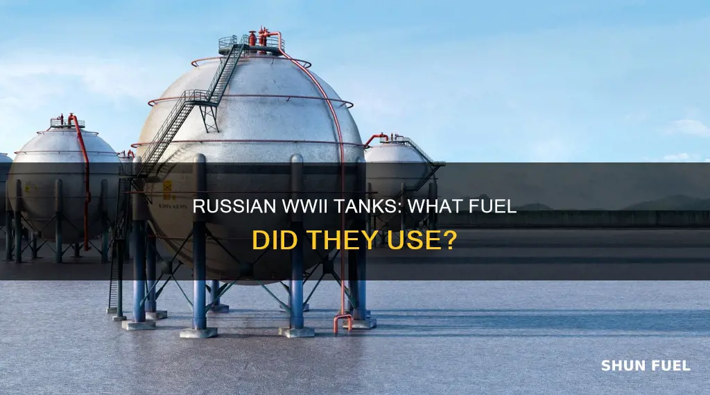 did russian world war ii tanks use diesel fuel