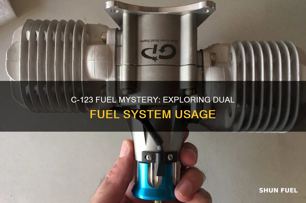 did the c123 use two types of fuel