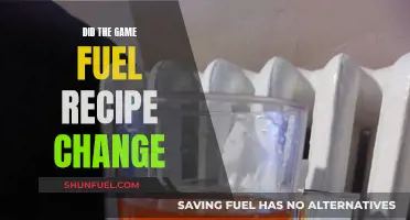 Game Fuel Recipe Evolution: The Change Over Time