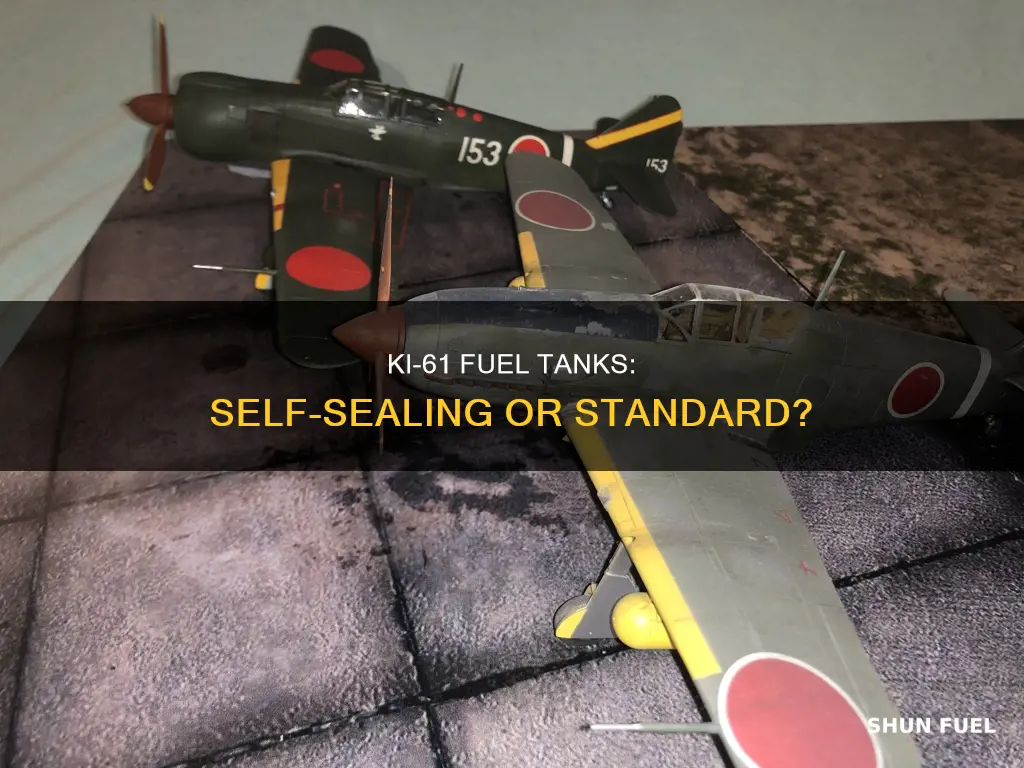 did the ki61 have self filling fuel tanks