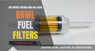 Vintage British Cars: Glass Bowl Fuel Filters?