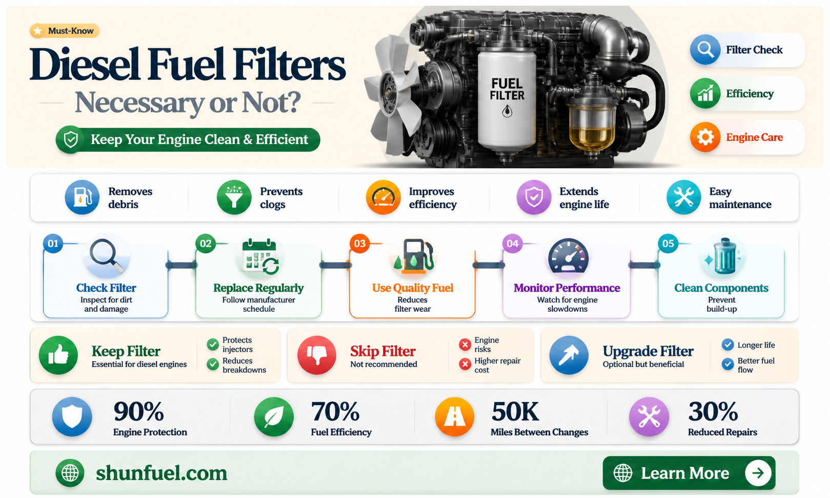 are diesel fuel filters necessary