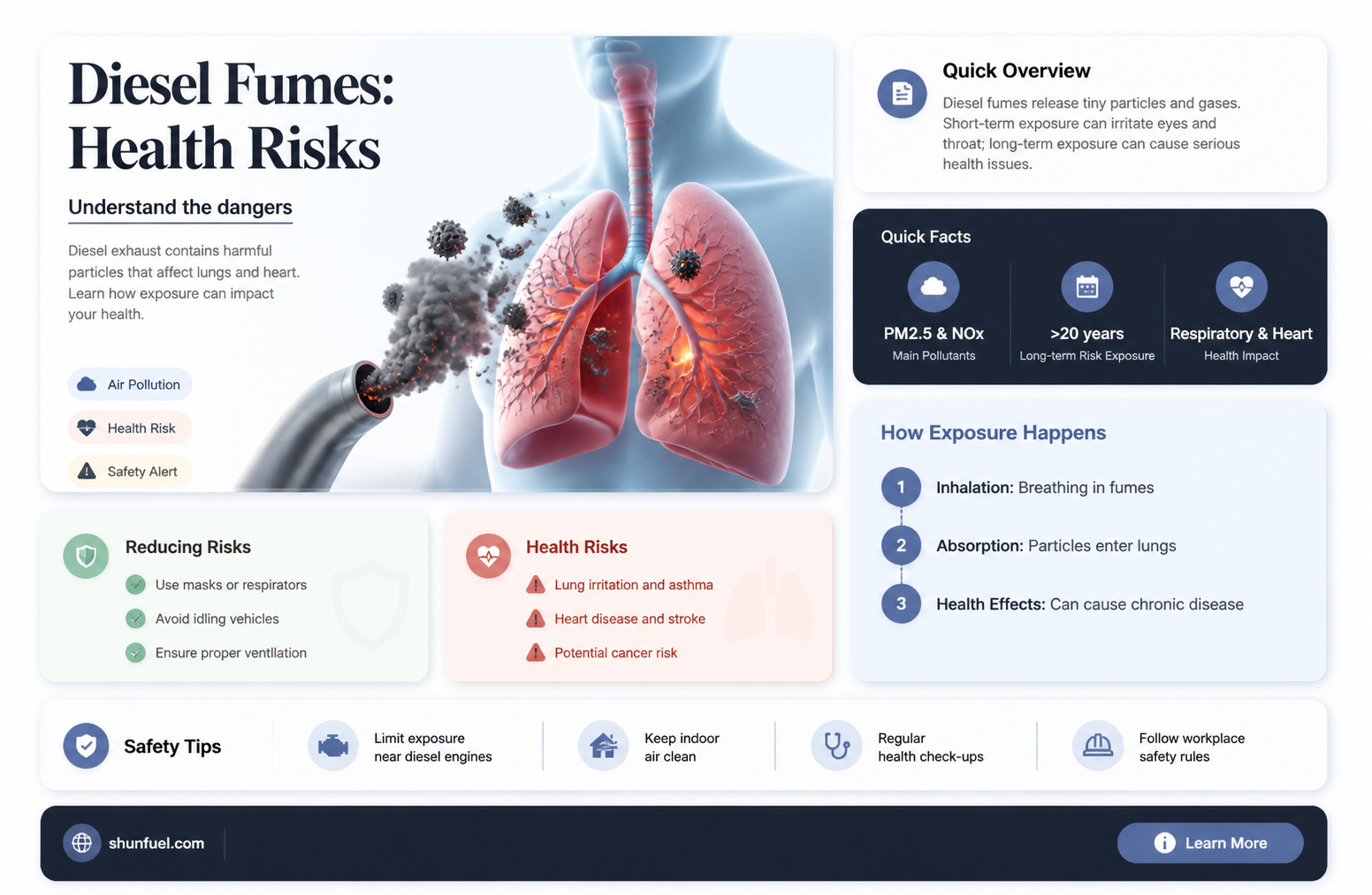 are diesel fuel fumes harmful