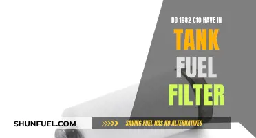 In-Tank Fuel Filters: 1982 C10 Trucks