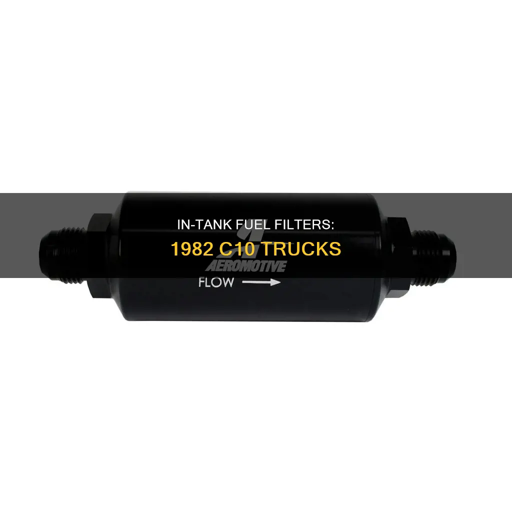 do 1982 c10 have in tank fuel filter